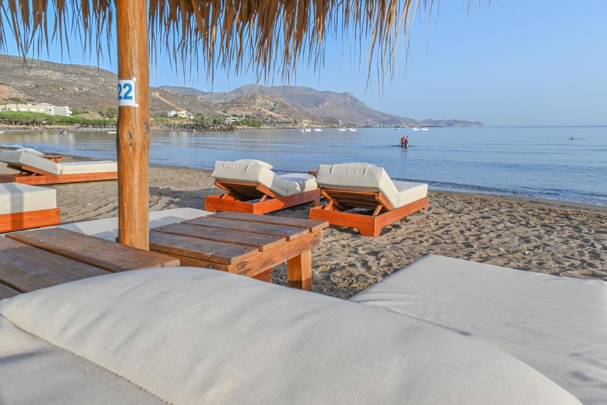 Maria Beach Hotel Кісамос Екстер'єр фото
